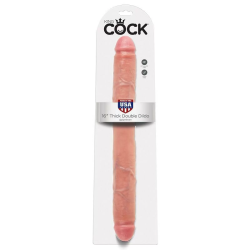 Imagen de KING COCK THICK DILDO DOBLE PENETRACIÓN 40.6CM