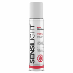 Imagen de SENSILIGHT LUBRICANTE BASE AGUA - FRESA 60 ML