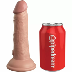 Imagen de KING COCK ELITE DILDO REALISTICO SILICONA 15.2 CM