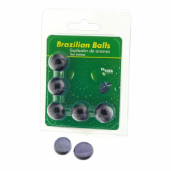 Imagen de TALOKA - BRAZILIAN BALLS GEL ÍNTIMO FRUTAS DEL BOSQUE 5 BOLAS