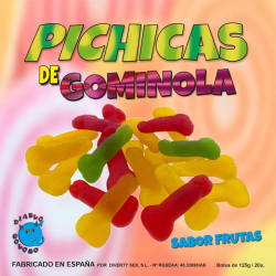 Imagen de DIABLO PICANTE - PICHITAS DE GOMINOLA FRUTAS