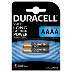 Imagen de DURACELL ULTRA POWER PILA ALCALINA AAAA MX2500 1,5V BLISTER*2