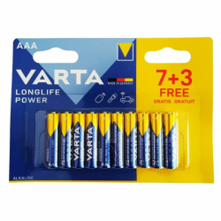 Imagen de VARTA LONGLIFE POWER PILA ALCALINA AAA LR03 BLISTER*10