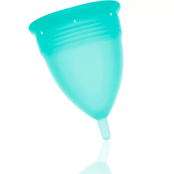 Imagen de STERCUP COPA MENSTRUAL FDA SILICONE TALLA S AQUAMARINA