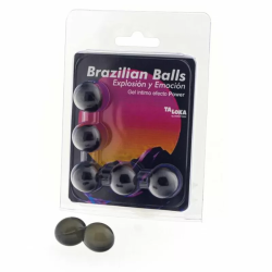 Imagen de TALOKA - BRAZILIAN BALLS GEL EXCITANTE EFECTO POWER 5 BOLAS