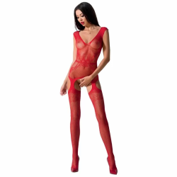 Imagen de PASSION WOMAN BS062 BODYSTOCKING ROJO TALLA UNICA