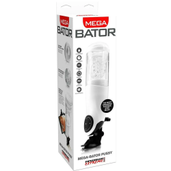 Imagen de PDX MEGA BATOR USB MASTURBADOR MASCULINO VAGINA BLANCO