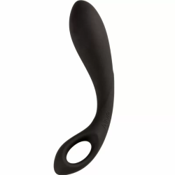 Imagen de BLACK HEART MASAJEADOR ANAL 15 CM