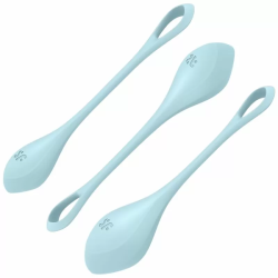 Imagen de SATISFYER YONI POWER 2 KIT DE ENTRENAMIENTO AZUL