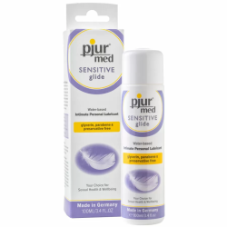 Imagen de PJUR MED SENSITIVE GLIDE LUBRICANTE BASE AGUA 100 ML