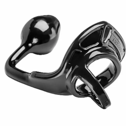 Imagen de PERFECTFIT ARMOUR TUG ANILLO CON PLUG NEGRO