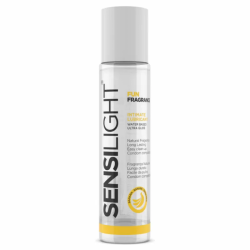 Imagen de SENSILIGHT LUBRICANTE BASE AGUA - PLATANO 60 ML