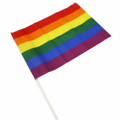 Imagen de PRIDE - BANDERIN PEQUEÑO BANDERA LGBT