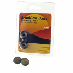 Imagen de TALOKA - BRAZILIAN BALLS GEL EXCITANTE EFECTO FRESCOR 2 BOLAS