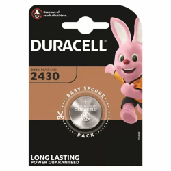 Imagen de DURACELL PILA BOTON LITIO CR2430 3V BLISTER*1