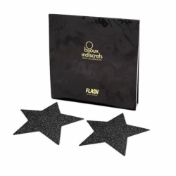 Imagen de BIJOUX PEZONERAS FLASH ESTRELLA NEGRA