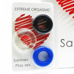 Imagen de SANINEX ANILLOS EXTREME ORGASMIC