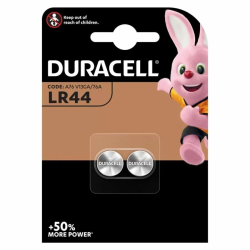 Imagen de DURACELL PILA BOTON ALCALINA LR44 1,5V BLISTER*2