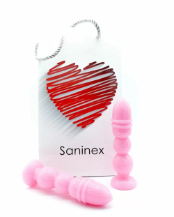 Imagen de SANINEX DELIGHT PLUG-DILDO ROSA