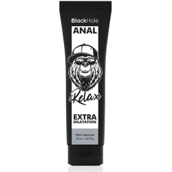 Imagen de BLACK HOLE GEL BASE AGUA DILATACION ANAL 150 ML