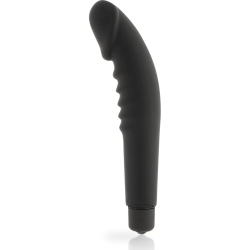 Imagen de DOLCE VITA REALISTIC PLEASURE VIBRADOR SILICONA NEGRO