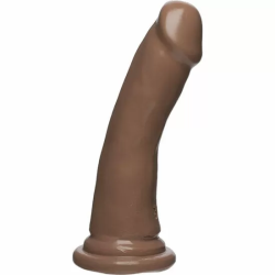 Imagen de DOC JOHNSON PENE REALISTICO 16,51 CM FIRMSKYN CARAMEL