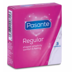 Imagen de PASANTE CONDOM GAMA REGULAR 3 UNIDADES