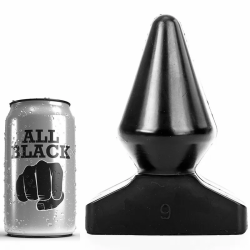 Imagen de ALL BLACK ANAL PLUG 18,5CM