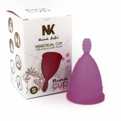 Imagen de NINA CUP COPA MENSTRUAL TALLA S LILA 6 + 1 GRATIS