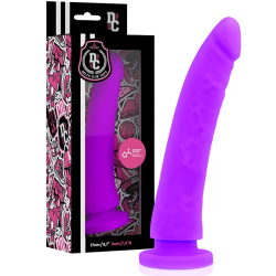 Imagen de DELTA CLUB TOYS DILDO LILA SILICONA MEDICA 17 X 3 CM