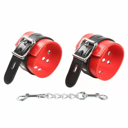 Imagen de OHMAMA FETISH LOCKING/BUCKLING WRIST RESTRAINTS