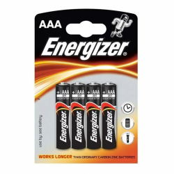 Imagen de ENERGIZER ALKALINE POWER PILA ALCALINA AAA LR03 BLISTER*4