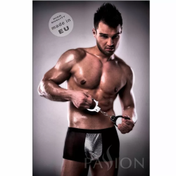 Imagen de PASSION 002 MEN METAL BLACK LINGERIE