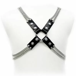 Imagen de LEATHER BODY CHAIN HARNESS