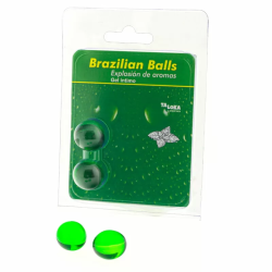 Imagen de TALOKA - BRAZILIAN BALLS GEL ÍNTIMO MENTA 2 BOLAS