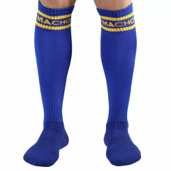 Imagen de MACHO - CALCETINES LARGOS TALLA ÚNICA AZUL