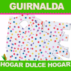 Imagen de GUIRNALDA HOGAR DULCE HOGAR (Cartulina 220gr)