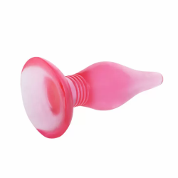 Imagen de PLUG ANAL TACTO SUAVE LILA 14.2 cm