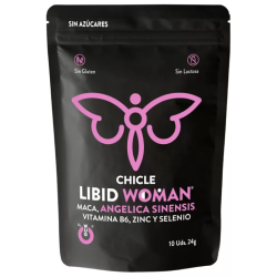 Imagen de WUG LIBID WOMAN CHICLES AUMENTO LIBIDO MUJER 10 UNIDADES