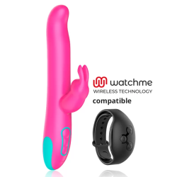 Imagen de HAPPY LOKY PLUTO RABBIT VIBRATOR & ROTATOR COMPATIBLE CON WATCHME WIRELESS TECHNOLOGY