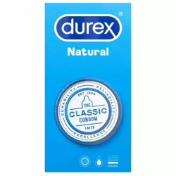 Imagen de DUREX NATURAL CLASSIC 6 UNIDADES