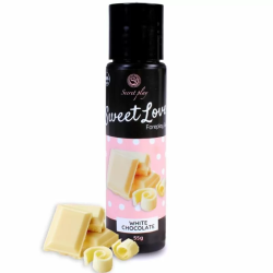 Imagen de SECRETPLAY GEL SWEET LOVE CHOCOLATE BLANCO 60 ML