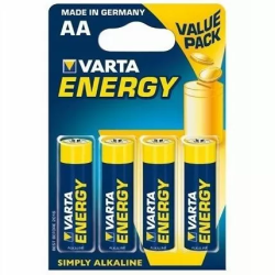 Imagen de VARTA ENERGY PILA ALCALINA AA LR6 BLISTER*4