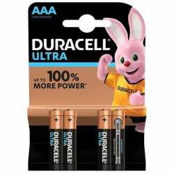 Imagen de DURACELL ULTRA POWER PILA ALCALINA AAA LR03 BLISTER*4