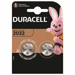 Imagen de DURACELL PILA BOTON LITIO CR2032 3V BLISTER*2