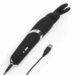 Imagen de HAPPY RABBIT WAND VIBRATOR NEGRO