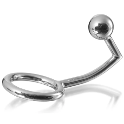 Imagen de METALHARD COCK RING ANILLO CON GANCHO INTRUDER ANAL 45MM