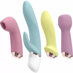 Imagen de SATISFYER MARVELOUS FOUR - SET VIBRADOR & SUCCIONADOR