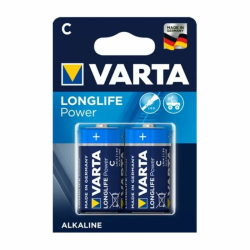 Imagen de VARTA LONGLIFE POWER PILA ALCALINA C LR14 BLISTER*2