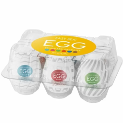 Imagen de TENGA EASY BEAT PACK 6 HUEVOS MASTURBADORES